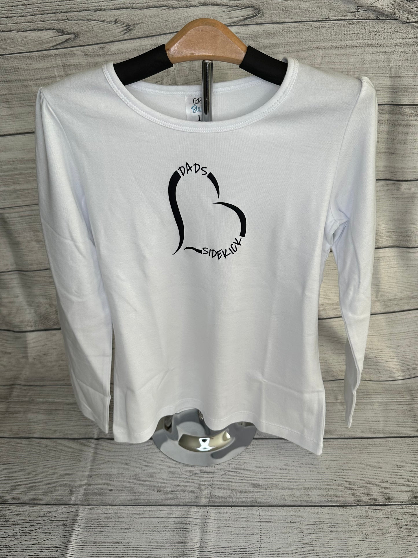 Kids White Long Sleeve